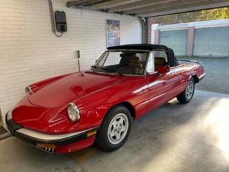 alfa romeo spider 1986 rood — alfa romeo — marktplaats