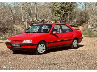 peugeot 405 srd turbo -1989 - rouge vallelunga - ct ok