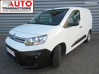 citroen berlingo 1.6 bluehdi - 75 iii fourgon m club 650 kg