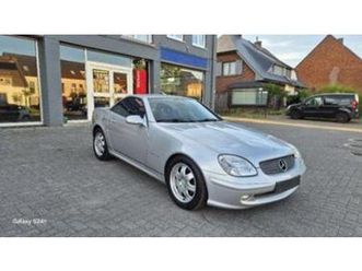 ② mercedes slk cabrio 2.0 essence automatique 163ch 112000km — mercedes-benz — 2ememain