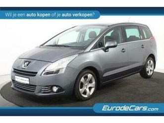 peugeot 5008 1.6 thp gt 5p automaat *navigatie*panoramadak*p — peugeot — marktplaats