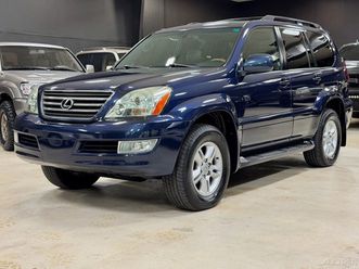 2003 lexus gx low miles meridian blue gx470 beautiful exceptional! transport