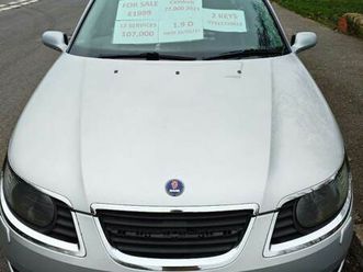 saab, 9-5, estate, 2007, manual, 1910 (cc), 5 doors 107,000 miles