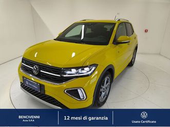 volkswagen t-cross 1.0 tsi r-line 115cv del 2024 usata a catanzaro