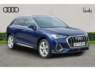 audi q3 35 tfsi s line 5dr s tronic