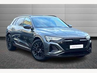 audi q8 e-tron 300kw 55 quattro 114kwh black edition 5dr auto