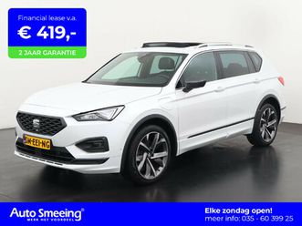 seat tarraco 1.4 tsi e-hybrid phev fr | trekhaak | leder | panoramadak | zondag open!