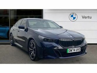 bmw 5 series 250kw edrive40 m sport pro 84kwh 4dr auto electric saloon