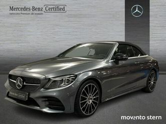 mercedes-benz clase c c c 220 d cabrio amg line (euro 6d)