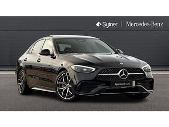 mercedes-benz c class c300d amg line premium plus 4dr 9g-tronic