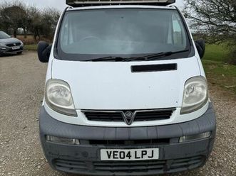 vauxhall, vivaro, panel van, 2004, manual, 1870 (cc)