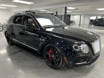 bentley bentayga onyx edition