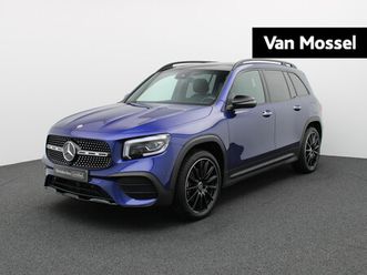mercedes-benz glb 180 amg line + leder + panoramisch dak + multibeam led + night 1 jaar garantie | van mossel automotive group