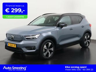 volvo xc40 recharge p8 awd r-design | soh 91% | trekhaak | zondag open!