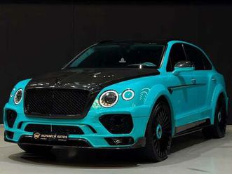 bentley bentayga original mansory | w12 | full service history | vip seats
