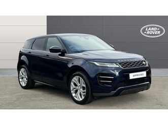 2022 land rover range rover evoque 1.5 p300e r- dynamic se