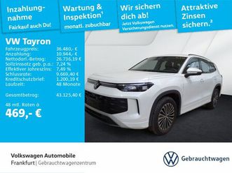 tayron 1.5 etsi dsg life 7 sitze navi iq.light acc dab+ frontassist