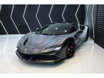 ferrari sf90 stradale carbon fiber racing seats w/ lifter, agency warranty + service package!!