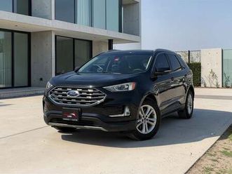 ford edge ford edge 2.0l v4 ecoboost v4 a/t | 2019 | gcc specs | black exterior | aed 640 per month
