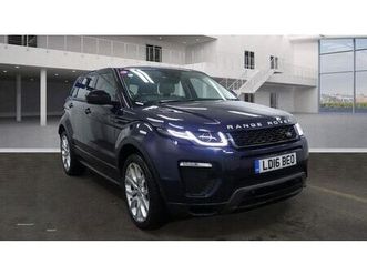 2016 land rover range rover evoque 2.0 si4 hse dynamic (start/stop) hatchback 5d