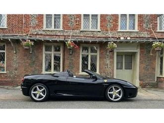 2003 ferrari 360 3.6 spider