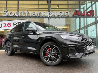 2023 audi q5 2.0 tfsie 50 edition 1 sportback 5dr petrol plug-in hybrid s tronic quattro estate p...