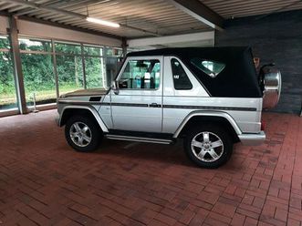 mercedes g400 v8 cabrio nur 56.tkm einer der letzt gebauten 2006!