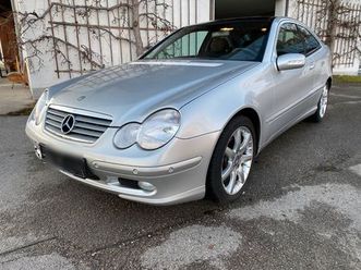 mercedes c 200 kompressor mit original 13500 km scheckheft