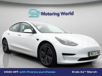 2023 tesla model 3 e rwd (241bhp)