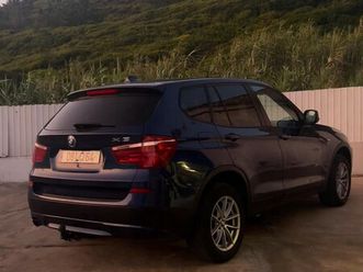 bmw x3 xdrive20d abril/11