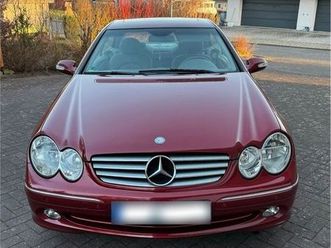 mercedes-benz clk 240 v6 coupé 128tkm automatik tüv 08/2027