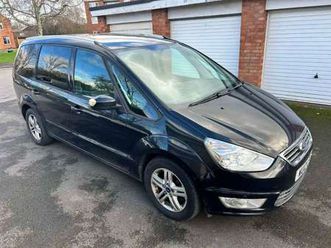 2012 ford galaxy 2.0 tdi 140 zetec, 7 seater, manual, diesel, 5 door, metallic black