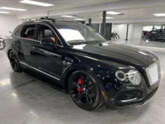 bentley bentayga onyx edition