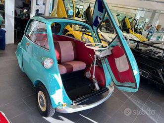 bmw isetta 300 1961| targa oro asi | restaurata