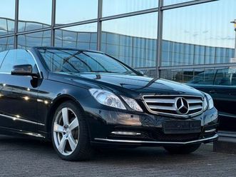 cabrio e 250 cgi blueefficiency leder navi amg