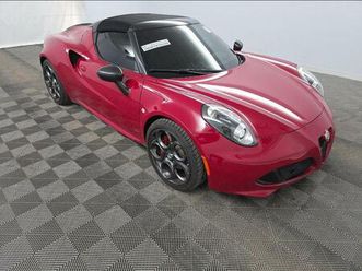 used 2015 alfa romeo 4c spider base