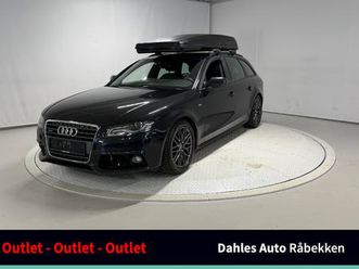 2,0 143hk quattro avant s-line outlet! cruise/delskinn