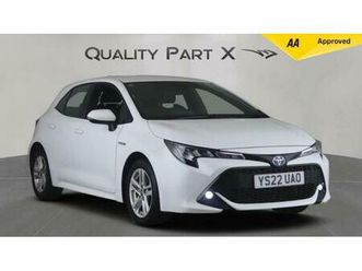 2022 toyota corolla 1.8 vvt-i hybrid icon 5dr cvt hatchback petrol/electric automatic