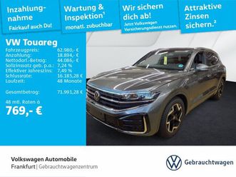 touareg 3.0 tdi tiptronic 4-motion r-line ahk navi iq.light acc dab+ frontassist