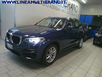 x3 (e83) xdrive20d 48v business advantage pelle navi led