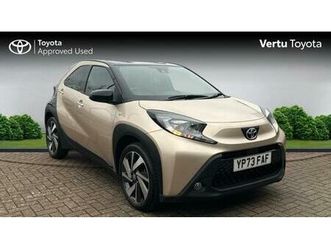2023 toyota aygo x 1.0 vvt-i edge 5dr petrol hatchback hatchback petrol manual