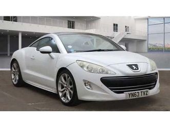 2013 peugeot rcz 1.6 thp gt [200] 2dr coupe petrol manual