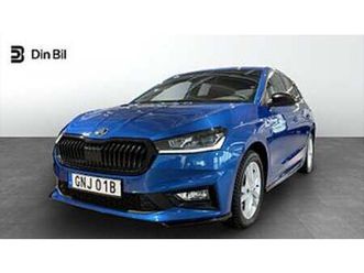 skoda fabia monte carlo 1,0 tsi 110 hk /v-hjul