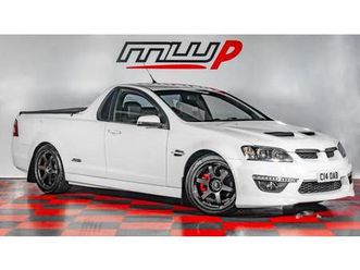 holden ve ssv ute 6.0 v8 (500ps) auto- pick-up- maloo vxr8 immaculate commercial
