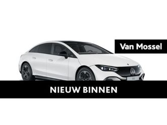 mercedes eqe 350 amg line + leder + digital light + burmester + pano dak +