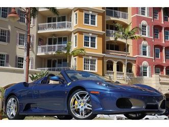 used 2006 ferrari f430 spider naples fl 34104