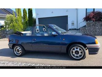 opel kadett e cabrio bertone 1.6 i bis 08/2027 ! guter zustand