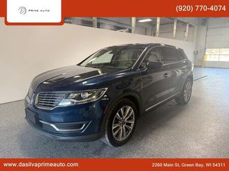 used 2017 lincoln mkx reserve