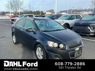 used 2012 chevrolet sonic 2lt