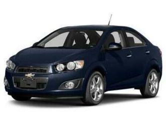 used 2016 chevrolet sonic ltz